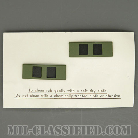 准尉 (CW2)（Chief Warrant Officer 2）[サブデュード/階級章/1972年ロット/バッジ/ペア（2個1組）]の画像