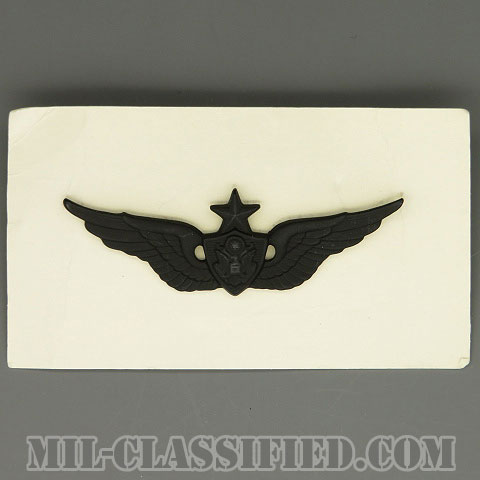 航空機搭乗員章 (シニア・エアクルー)（Army Aviation Badge (Aircrew), Senior）[サブデュード/1969年ロット/バッジ]の画像