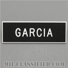 GARCIA [アメリカ陸軍用ネームプレート（名札）]の画像