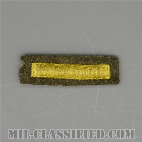 海外勤務(派遣)章 1連(勤続6ヶ月)（Overseas Service Bar）[ウール・フェルト生地/パッチ/中古1点物]の画像