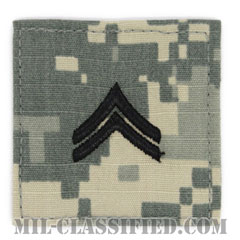 伍長（Corporal (CPL)）[UCP（ACU）/階級章/ベルクロ付パッチ]の画像