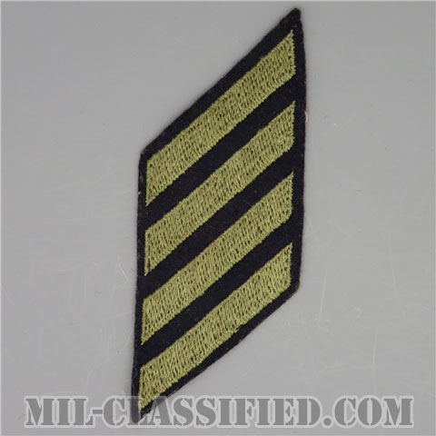 年功章 4連(勤続12年)（Service Stripe）[ウール・フェルト生地/パッチ/中古1点物]の画像