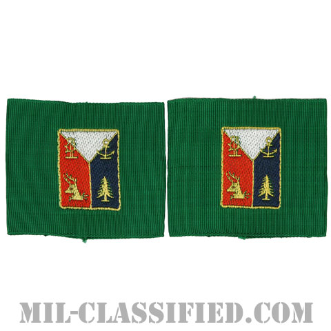 第43歩兵師団リーダー識別章（43rd Infantry Division, Leadership Tabs）[ペア（2枚1組）/1点物]の画像