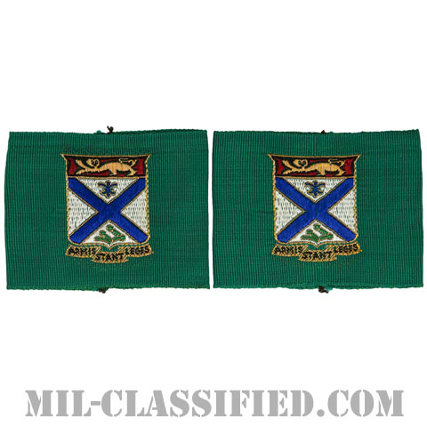第169歩兵連隊リーダー識別章（169th Infantry Regiment, Leadership Tabs）[ペア（2枚1組）/1点物]の画像