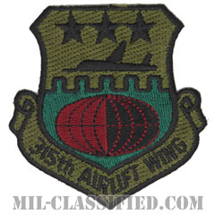 第315空輸航空団（315th Airlift Wing）[サブデュード/カットエッジ/パッチ]の画像