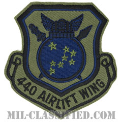 第440空輸航空団（440th Airlift Wing）[サブデュード/カットエッジ/パッチ]画像