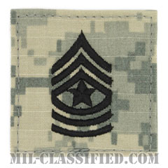 上級曹長（Sergeant Major (SGM)）[UCP（ACU）/階級章/ベルクロ付パッチ]画像