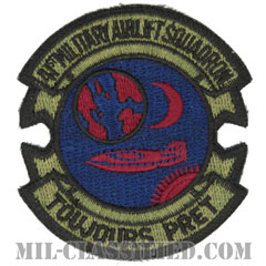 第41兵員空輸隊（41st Military Airlift Squadron）[サブデュード/カットエッジ/パッチ]の画像