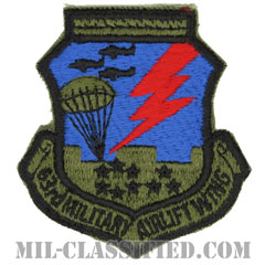 第63兵員空輸航空団（63rd Military Airlift Wing）[サブデュード/カットエッジ/パッチ]画像