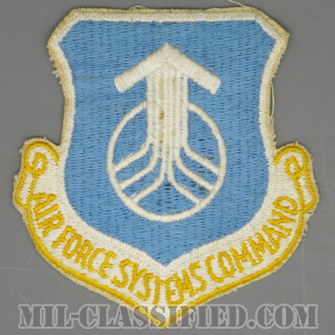 空軍システム軍団（Air Force Systems Command）[カラー/カットエッジ/パッチ/1960s/4インチ規格/中古1点物]の画像