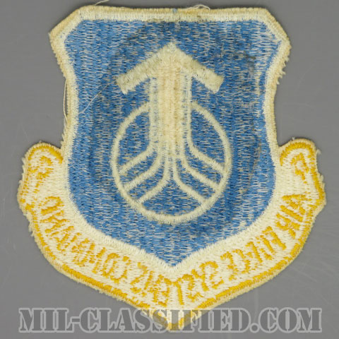空軍システム軍団（Air Force Systems Command）[カラー/カットエッジ/パッチ/1960s/4インチ規格/中古1点物]画像