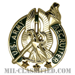 陸軍募兵章 (ゴールド)（Army Recruiter Badge, Gold）[カラー/バッジ]の画像