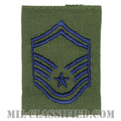上級曹長（Senior Master Sergeant）[サブデュード（Subdued）/ゴアテックスパーカー用スライドオン空軍階級章]の画像
