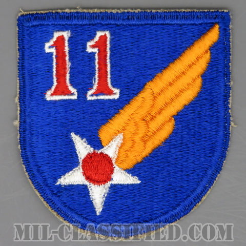 第11空軍（11th Air Force）[カラー/カットエッジ/パッチ/1点物]の画像