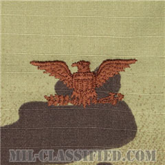 大佐（Colonel (COL)）[OCP（7C）/空軍階級章/キャップ・チェスト用/縫い付けパッチ]の画像