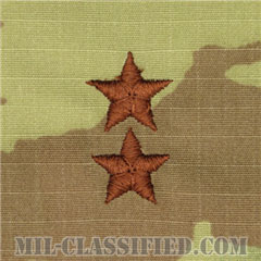 少将（Major General (MG)）[OCP/空軍階級章/チェスト用/縫い付けパッチ]画像