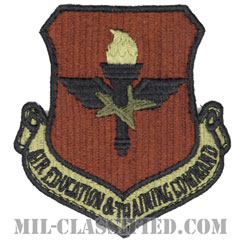 航空教育・訓練軍団（Air Education and Training Command）[OCP/カットエッジ/ベルクロ付パッチ]画像