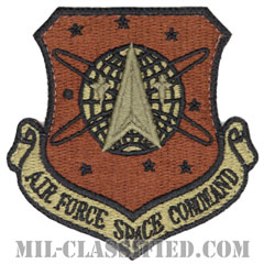 空軍宇宙軍団（Air Force Space Command）[OCP/カットエッジ/ベルクロ付パッチ]画像