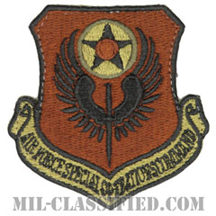 アメリカ空軍特殊作戦コマンド（Air Force Special Operations Command）[OCP/カットエッジ/ベルクロ付パッチ]画像