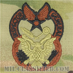 監察官章（Inspector General Badge）[OCP/ブラウン刺繍/パッチ]画像