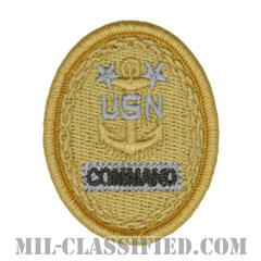 Master Chief Petty Officer of the Command[NWU Type1用/メロウエッジ/パッチ]の画像