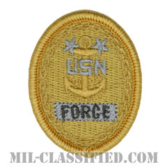 Force Master Chief Petty Officer[NWU Type1用/メロウエッジ/パッチ]の画像