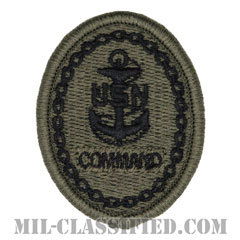 Chief Petty Officer of the Command[NWU Type3（AOR2）用/メロウエッジ/パッチ]画像