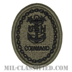 Master Chief Petty Officer of the Command[NWU Type3（AOR2）用/メロウエッジ/パッチ]の画像