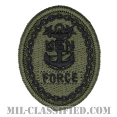 Force Master Chief Petty Officer[NWU Type3（AOR2）用/メロウエッジ/パッチ]の画像