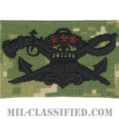 Special Warfare Combatant-craft Crewman (SWCC), Master[NWU Type3（AOR2）/生地テープパッチ]の画像