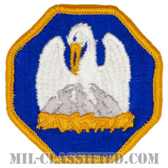 ルイジアナ州 州兵（National Guard, Louisiana）[カラー/メロウエッジ/パッチ]の画像