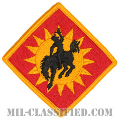 第115野戦砲兵旅団（115th Field Artillery Brigade）[カラー/メロウエッジ/パッチ]画像