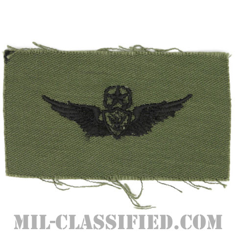 航空機搭乗員章 (マスター・エアクルー)（Army Aviation Badge (Aircrew), Master）[サブデュード/1960s/コットン100％/パッチ]の画像