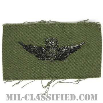 航空機搭乗員章 (マスター・エアクルー)（Army Aviation Badge (Aircrew), Master）[サブデュード/1960s/コットン100％/パッチ]画像