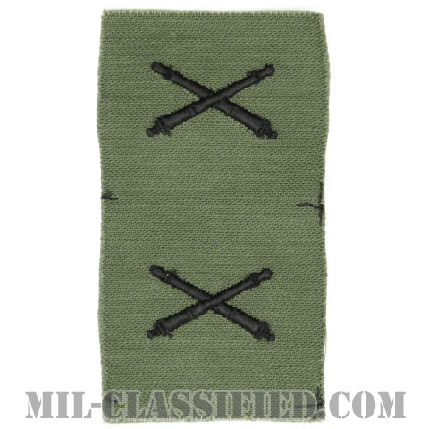 砲兵科章（Field Artillery）[サブデュード/兵科章/1960s/コットン100％/パッチ/ペア（2枚1組）]の画像