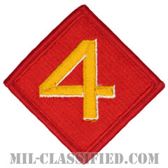 第4海兵師団（4th Marine Division）[カラー/メロウエッジ/パッチ]画像