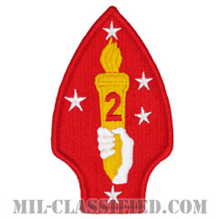 第2海兵師団（2nd Marine Division）[カラー/メロウエッジ/パッチ]の画像