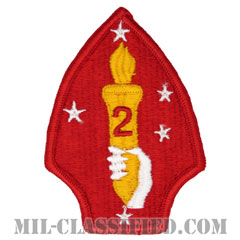 第2海兵師団（2nd Marine Division）[カラー/メロウエッジ/パッチ]画像