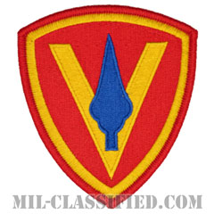 第5海兵師団（5th Marine Division）[カラー/メロウエッジ/パッチ]の画像