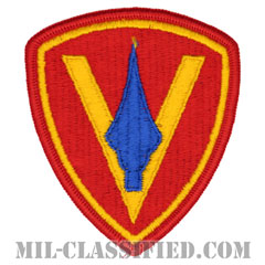 第5海兵師団（5th Marine Division）[カラー/メロウエッジ/パッチ]画像