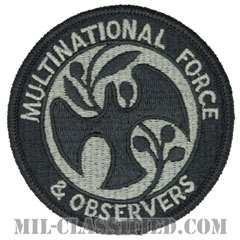 多国籍軍監視団（Multinational Force and Observers / MFO）[UCP（ACU）/メロウエッジ/ベルクロ付パッチ]画像