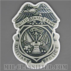 憲兵章（Military Police Badge）[カラー/ベスト用/ベルクロ付パッチ]画像