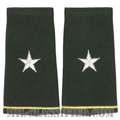 准将（Brigadier General (BG)）[グリーン/ショルダー階級章/ロングサイズ肩章/ペア（2枚1組）]画像