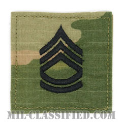 一等軍曹（Sergeant First Class (SFC)）[OCP（7C）/階級章/ベルクロ付パッチ]の画像