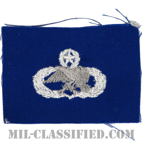 整備・弾薬章 (マスター)（Maintenance and Munitions Badge, Master）[カラー/空軍ブルー生地/パッチ]の画像