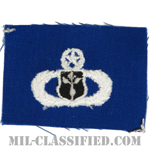 気象章 (マスター)（Meteorologist Badge, Master）[カラー/空軍ブルー生地/パッチ]の画像