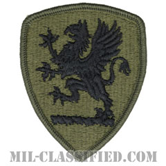 ミシガン州 州兵（National Guard, Michigan）[サブデュード/メロウエッジ/パッチ]の画像