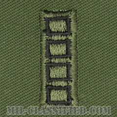 准尉 (MW4/CW5)（Master Warrant Officer/Chief Warrant Officer 5）[サブデュード/階級章（1988-2004）/パッチ/ペア（2枚1組）]の画像