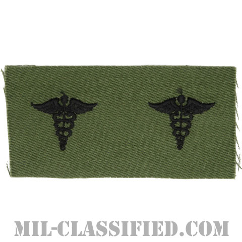 衛生科章（Medical Corps）[サブデュード/兵科章/1960s/コットン100％/パッチ/ペア（2枚1組）]の画像