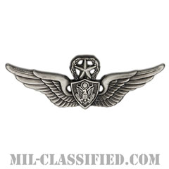 航空機搭乗員章 (マスター・エアクルー)（Army Aviation Badge (Aircrew), Master）[カラー/燻し銀/バッジ]の画像